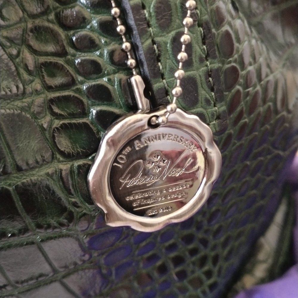 PATRICIA NASH "10TH" ANNIVERSARY LEATHER HANDBAG - Picture 3 of 7